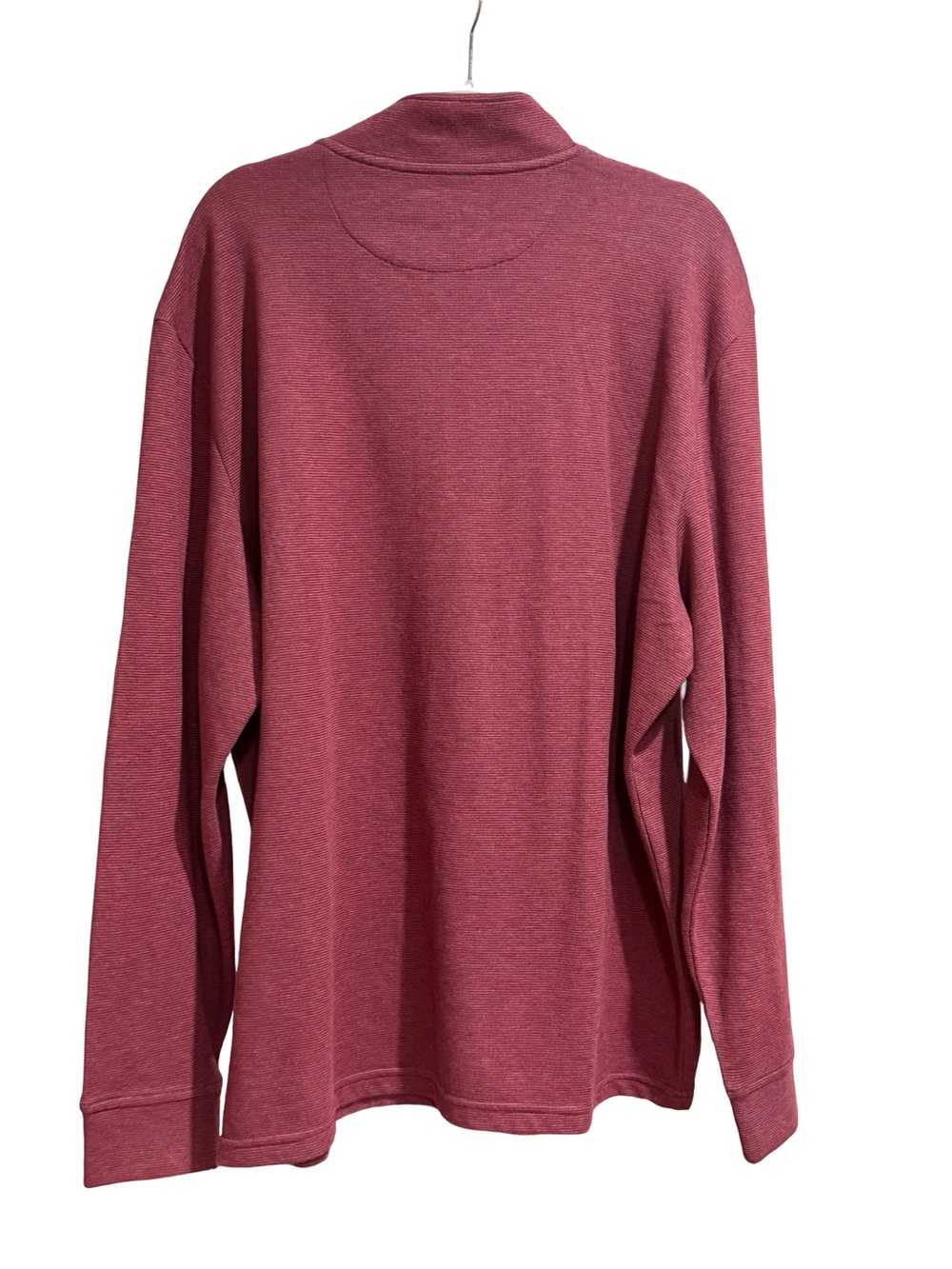 🌟 NWT Vineyard Vines Men's Saltwater Quarter-Zip Pullover Crimson XXL - Picture 11 of 14